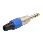 10 PCS 6,35 mm vergoldeter Audio-Stecker Stereomikrofon-Kabelstecker – Bild 3