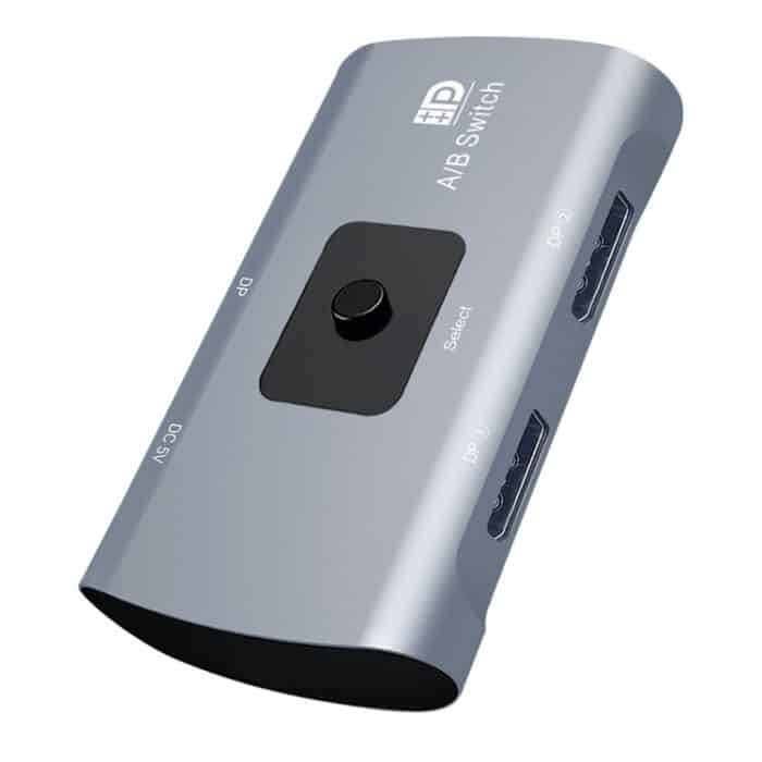 Z57 DP weibliche x 2 an USB-C / Typ-C + DP-weiblicher zwei Wege-DP-Switcher – Bild 1