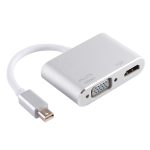 2-in-1-4Kx2K-Mini-DisplayPort-zu-VGA- und HDMI-Adapter