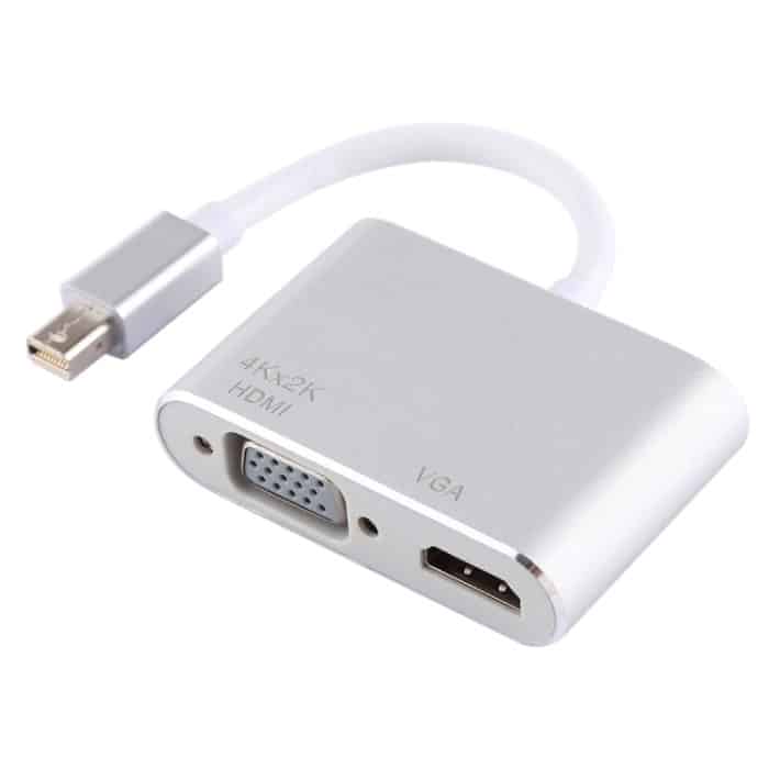 2-in-1-4Kx2K-Mini-DisplayPort-zu-VGA- und HDMI-Adapter – Bild 2
