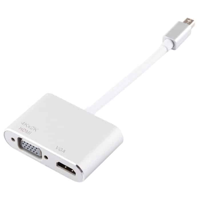 2-in-1-4Kx2K-Mini-DisplayPort-zu-VGA- und HDMI-Adapter – Bild 4