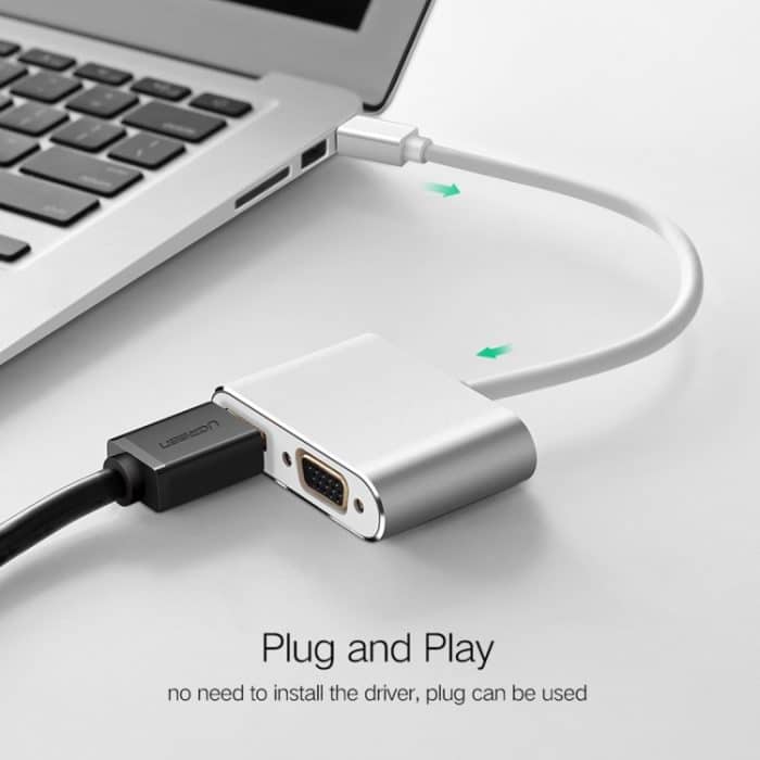 2-in-1-4Kx2K-Mini-DisplayPort-zu-VGA- und HDMI-Adapter – Bild 6