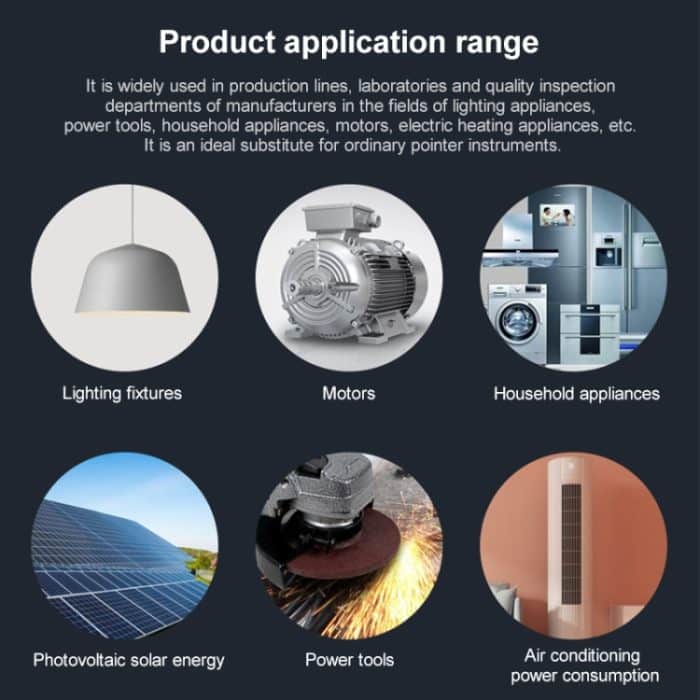 PM9800 Intelligentes Messgerät für elektrische Parameter, Basic Edition, PM9800 – Bild 5