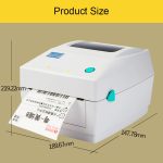 Xprinter XP-460B USB-Anschluss Thermoautomatische Kalibrierung Barcode-Drucker – Bild 3