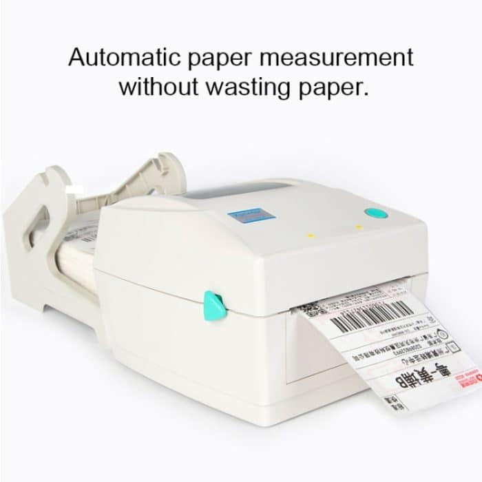 Xprinter XP-460B USB-Anschluss Thermoautomatische Kalibrierung Barcode-Drucker – Bild 6