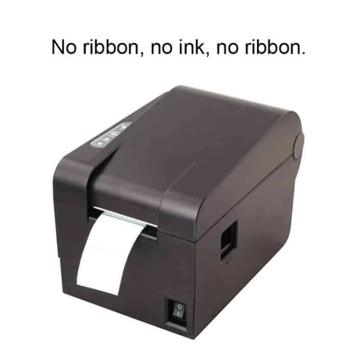 Xprinter XP-235B USB-Anschluss Thermoautomatische Kalibrierung Barcode-Drucker – Bild 9