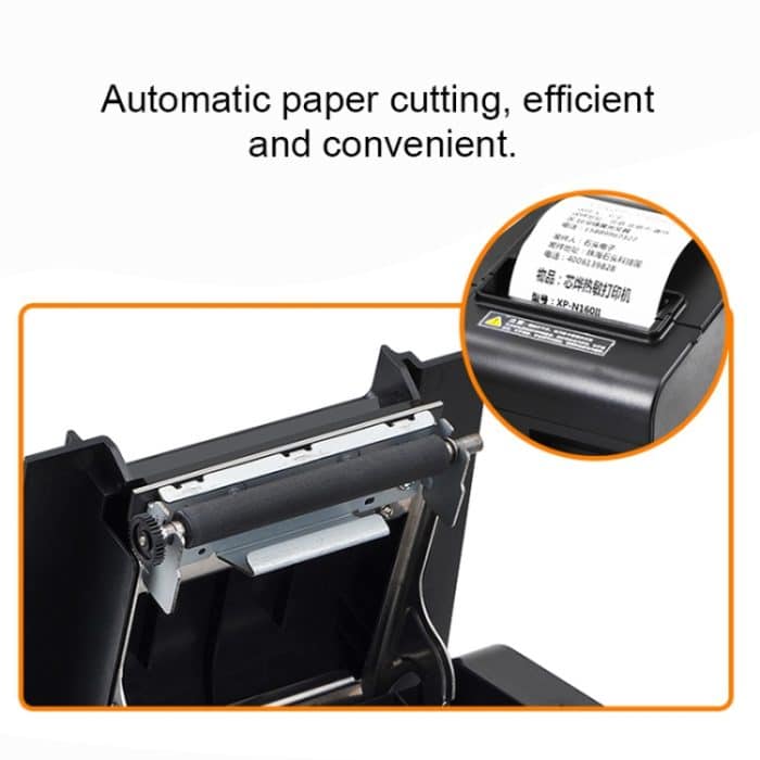 Xprinter XP-N160II USB-Anschluss Thermoautomatische Kalibrierung Barcode-Drucker – Bild 11