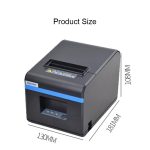 Xprinter XP-N160II USB-Anschluss Thermoautomatische Kalibrierung Barcode-Drucker – Bild 5