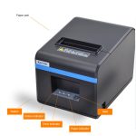 Xprinter XP-N160II USB-Anschluss Thermoautomatische Kalibrierung Barcode-Drucker – Bild 7