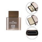VGA Virtual Display Adapter HDMI 1.4 DDC EDID Dummy Plug Headless Display Emulator, Pink, Grey, Gold, Red, Silver – Bild 4