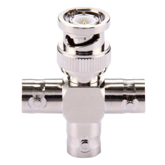 2 PCS 1 x BNC-Stecker auf 3 x BNC-Buchse, Kreuztyp – Bild 2