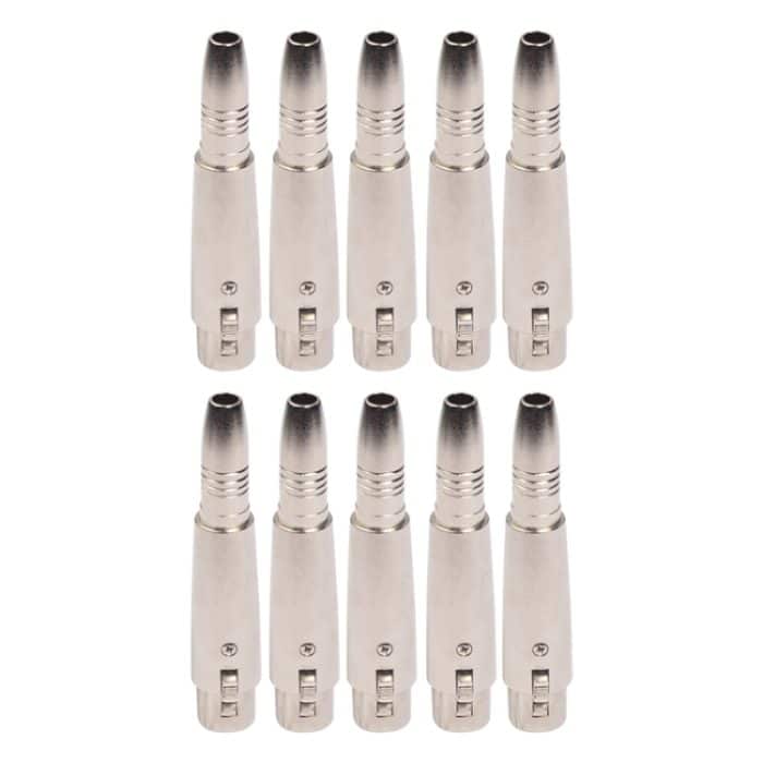 10 PCS LZ1163-1 6,35 mm XRL-Audioadapter von Buchse zu Buchse – Bild 8