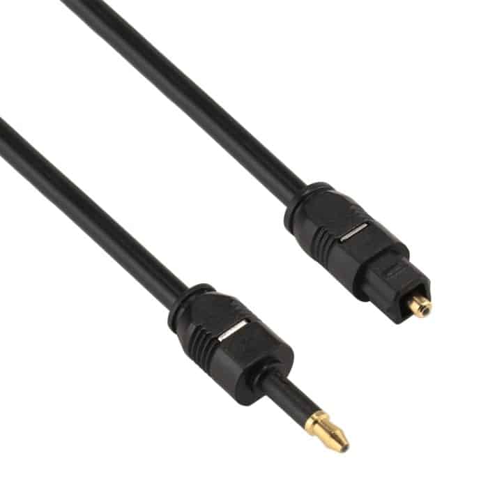 1,5 m OD4,0 mm Toslink-Stecker auf 3,5 mm Mini-Toslink-Stecker Digitales optisches Audiokabel – Bild 1