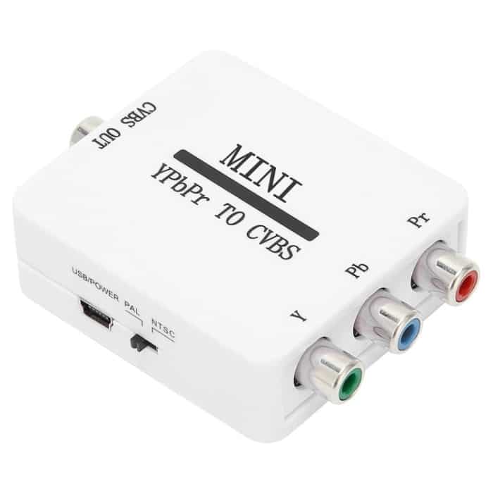 Mini YPBPR zu CVBS Videokonverter Komponenten-AV-Adapter für TV / Projektor / Monitor – Bild 1