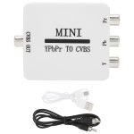 Mini YPBPR zu CVBS Videokonverter Komponenten-AV-Adapter für TV / Projektor / Monitor – Bild 3