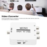 Mini YPBPR zu CVBS Videokonverter Komponenten-AV-Adapter für TV / Projektor / Monitor – Bild 6