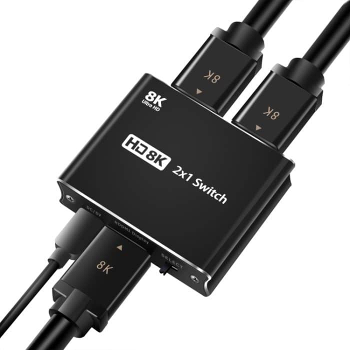 NK-W80 8K UHD HDMI 2x1 Einwegschalter – Bild 1