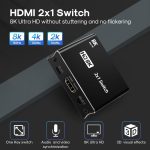 NK-W80 8K UHD HDMI 2x1 Einwegschalter – Bild 2