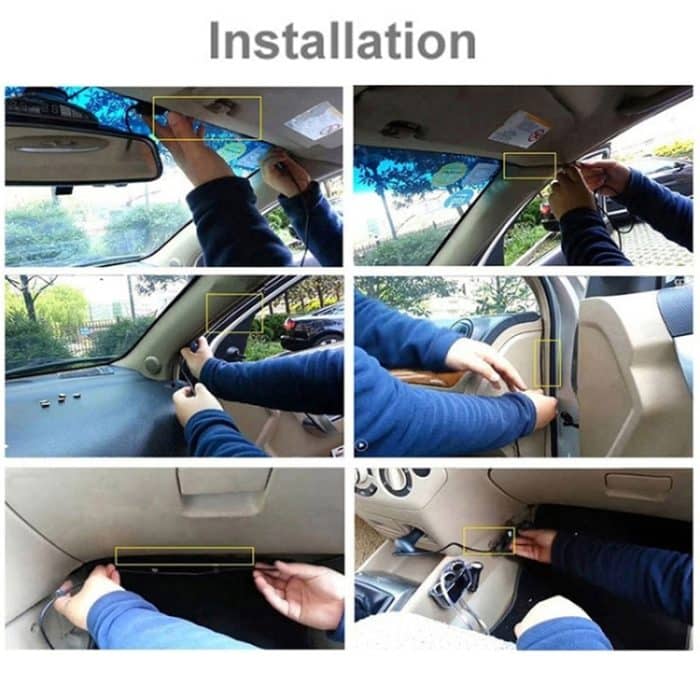 A305 Auto-DVR-Kamera, 2,45 Zoll IPS-Bildschirm, Full HD 1080P, 170-Grad-Weitwinkelansicht, unterstützt Bewegungserkennung/TF-Karte/G-Sensor/WiFi/HDMI, 2.45 inch – Bild 11