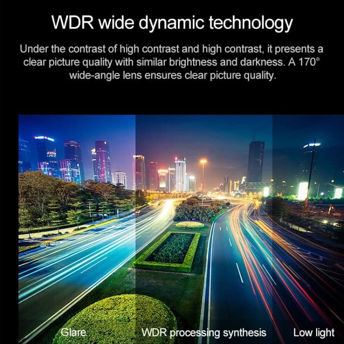 Mini-Auto-DVR-Kamera-Recorder, 2,0-Zoll-LCD-Bildschirm, HD 1080P, 170-Grad-Weitwinkelansicht, unterstützt Bewegungserkennung/Infrarot-Nachtsicht/TF-Karte/Mikrofon, 2.0 inch – Bild 13