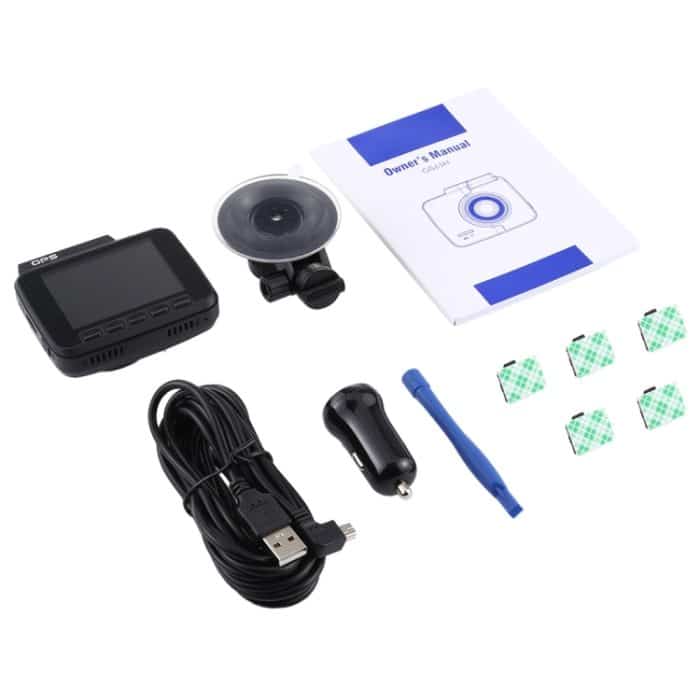 GS63H Auto-DVR-Kamera, 2,4-Zoll-LCD-Bildschirm, HD 2880 x 2160P, 150-Grad-Weitwinkelansicht, unterstützt Bewegungserkennung/TF-Karte/G-Sensor/GPS/WiFi/HDMI, GS63H – Bild 6