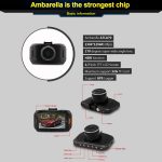 GS90C Auto-DVR-Kamera, 2,7-Zoll-LCD-Bildschirm, HD 2304 x 1296P, 170-Grad-Weitwinkelansicht, unterstützt Bewegungserkennung/TF-Karte/G-Sensor/HDMI, GS90C – Bild 10