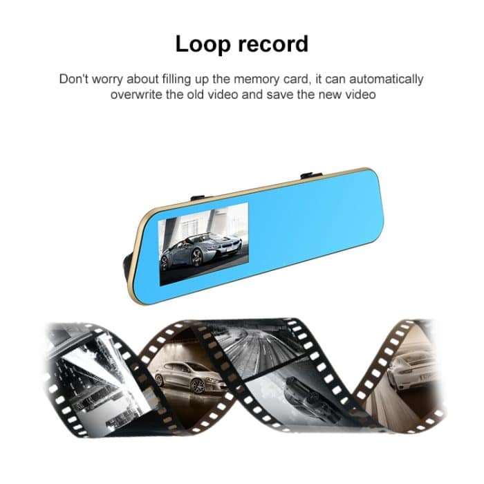 AnyTek N8 1080p 4,5 Zoll IPS Screen Car DVR Antriebsrekorder – Bild 3