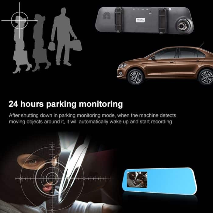 AnyTek N8 1080p 4,5 Zoll IPS Screen Car DVR Antriebsrekorder – Bild 6