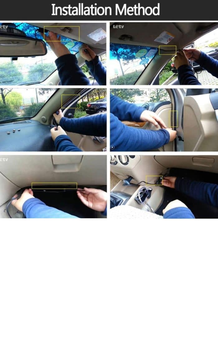 Generalplus 720P VGA 2,4-Zoll-LCD-Display Auto-DVR-Recorder, unterstützt Loop-Aufnahme/Bewegungserkennung/Nachtsichtfunktion, 2.4 inch – Bild 14