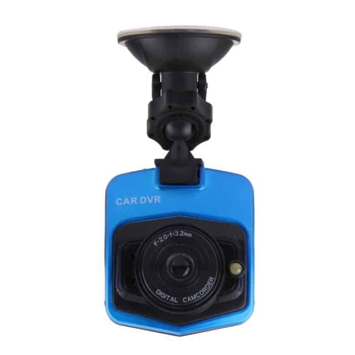 VGA 480P Car Camcorder DVR-Fahrrekorder Digitale Videokamera Sprachrekorder mit 2,4-Zoll-LCD-Bildschirm, Unterstützung von 32 GB Micro-TF-Karte und Infrarot-Nachtsichtfunktion (Schwarz + Blau) – Bild 2