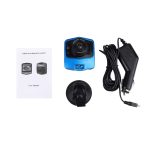 VGA 480P Car Camcorder DVR-Fahrrekorder Digitale Videokamera Sprachrekorder mit 2,4-Zoll-LCD-Bildschirm, Unterstützung von 32 GB Micro-TF-Karte und Infrarot-Nachtsichtfunktion (Schwarz + Blau) – Bild 7