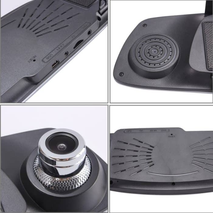 G835 HD 1080P 4,3-Zoll-Bildschirmanzeige Rückspiegel Fahrzeug-DVR, Generalplus 2248, 2 Kameras 170-Grad-Weitwinkelbetrachtung, Unterstützung der HDR-Aufnahme- / Bewegungserkennungsfunktion – Bild 5