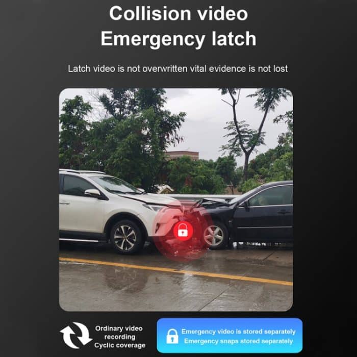 X11 2K Ultra HD Nachtsicht WiFi Autofahrrekorder unterstützt mobile App – Bild 11