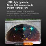 U06 2K Ultra HD Nachtsicht WiFi Autofahrrekorder unterstützt mobile App – Bild 6