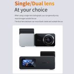 U06 2K Ultra HD Nachtsicht WiFi Autofahrrekorder unterstützt mobile App – Bild 9