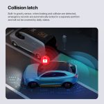 U02 2K Ultra HD Nachtsicht-WiFi-Fahrrekorder vorne und innen für das Auto – Bild 11