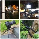 PULUZ 4-in-1-Vlogging-Live-Mini-Octopus-Halterungsset + Studioleuchte + Mikrofon + Telefonklemmen-Sets, 4 in 1 Tripod – Bild 9
