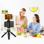 PULUZ Live Broadcast Smartphone-Videolicht-Vlogger-Kits mit LED-Licht + Stativhalterung + Telefonklemmenhalter, LED + Tripod + lamp – Bild 5