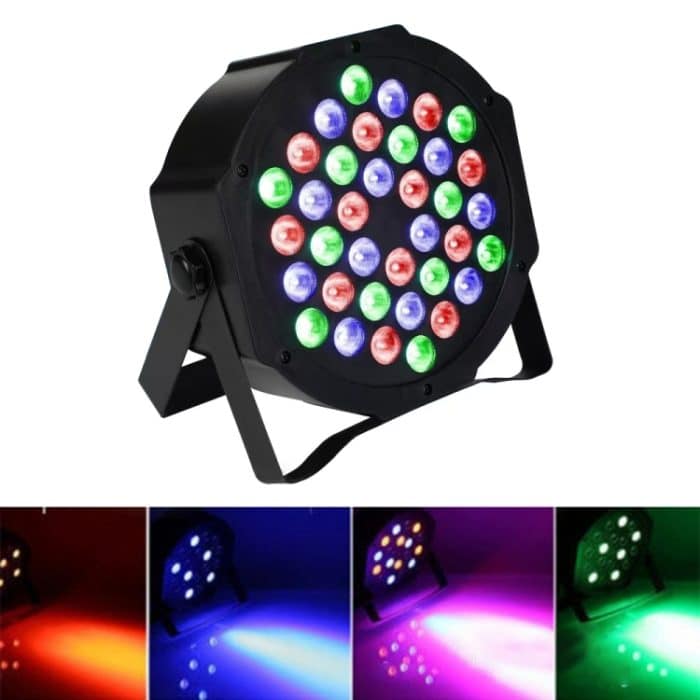 PRC0002.jpg 36W 36 LED PAR Licht Bühnenlicht, mit LED-Anzeige, Auto Run / Slave / DMX512 / Sprachsteuerungsmodi – Bild 1