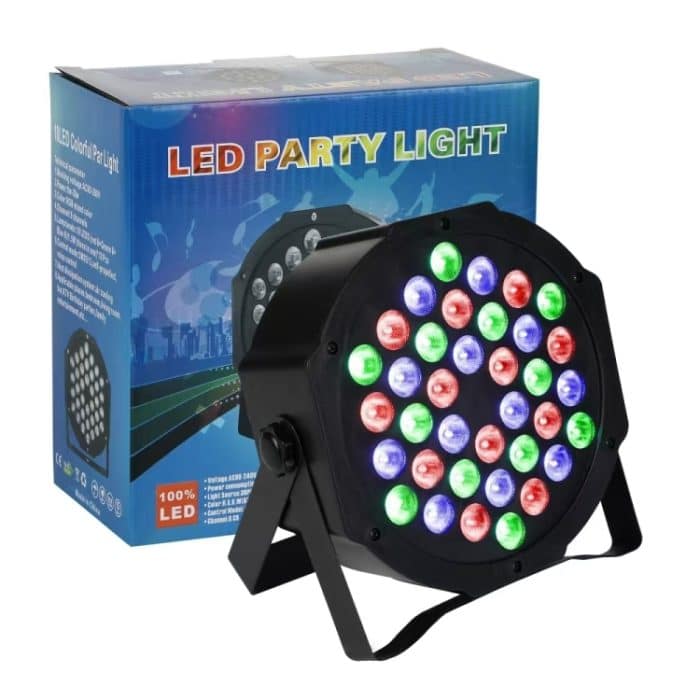 36W 36 LED PAR Licht Bühnenlicht, mit LED-Anzeige, Auto Run / Slave / DMX512 / Sprachsteuerungsmodi – Bild 2