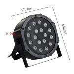 36W 36 LED PAR Licht Bühnenlicht, mit LED-Anzeige, Auto Run / Slave / DMX512 / Sprachsteuerungsmodi – Bild 3
