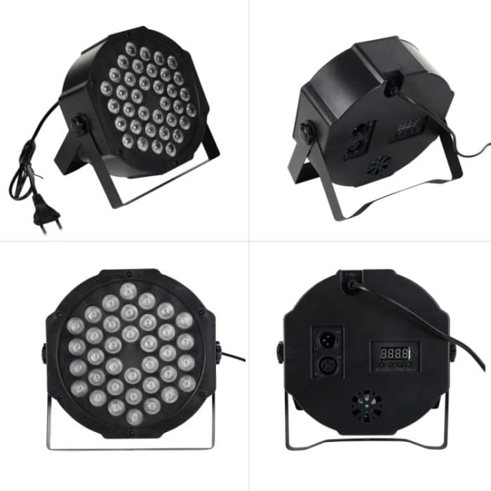 36W 36 LED PAR Licht Bühnenlicht, mit LED-Anzeige, Auto Run / Slave / DMX512 / Sprachsteuerungsmodi – Bild 4
