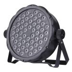 3W x 54 LED PAR Licht Bühnenlicht, mit LED-Anzeige, Master / Slave / DMX512 / Auto Run / Sound Control-Modi, US / EU-Stecker – Bild 3