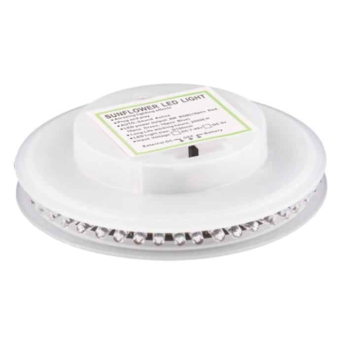 8 W Sonnenblumen-LED-Bühnenlicht, Musiksteuerung/Auto-Run-Modus – Bild 4