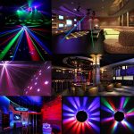 8 W Sonnenblumen-LED-Bühnenlicht, Musiksteuerung/Auto-Run-Modus – Bild 10