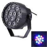 KD-12W 12 LED PAR Licht Bühnenlicht, mit LED-Anzeige, Master / Slave / DMX512 / Auto Run-Modi, EU-Stecker