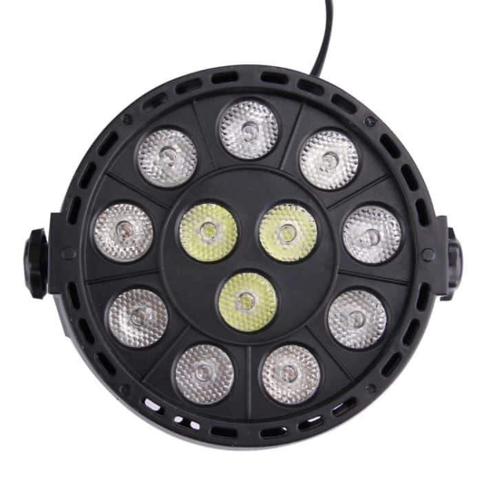 KD-12W 12 LED PAR Licht Bühnenlicht, mit LED-Anzeige, Master / Slave / DMX512 / Auto Run-Modi, EU-Stecker – Bild 2