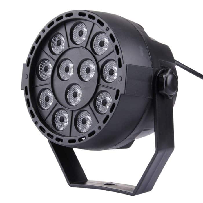 KD-12W 12 LED PAR Licht Bühnenlicht, mit LED-Anzeige, Master / Slave / DMX512 / Auto Run-Modi, EU-Stecker – Bild 3