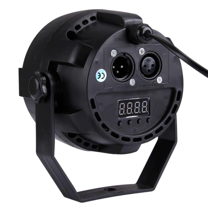 KD-12W 12 LED PAR Licht Bühnenlicht, mit LED-Anzeige, Master / Slave / DMX512 / Auto Run-Modi, EU-Stecker – Bild 4
