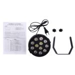 KD-12W 12 LED PAR Licht Bühnenlicht, mit LED-Anzeige, Master / Slave / DMX512 / Auto Run-Modi, EU-Stecker – Bild 7